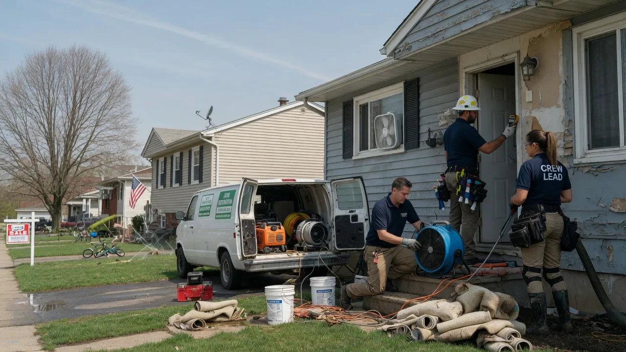 Flood Cleanup in North Chicago, IL near me
