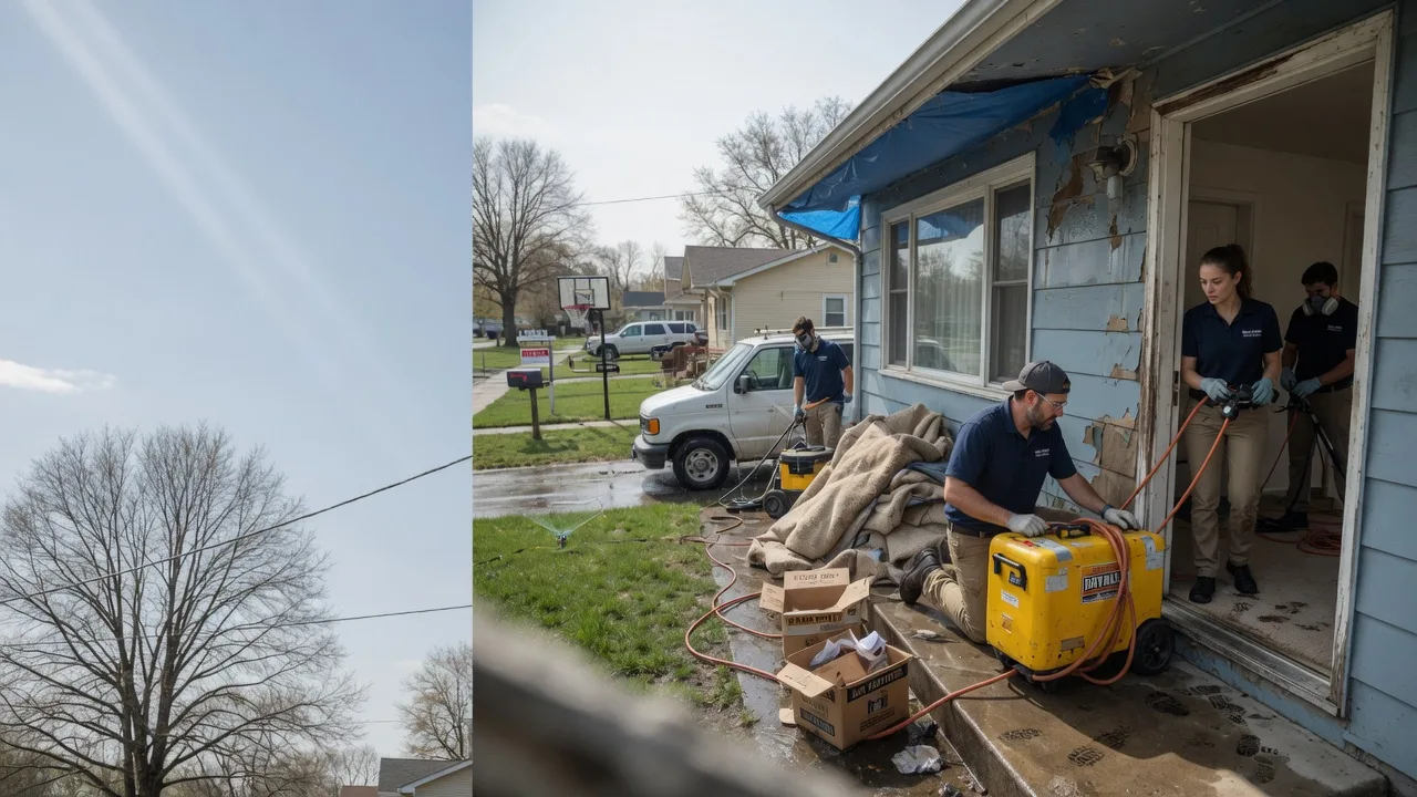 Basement Flood Cleanup in North Chicago, IL near me